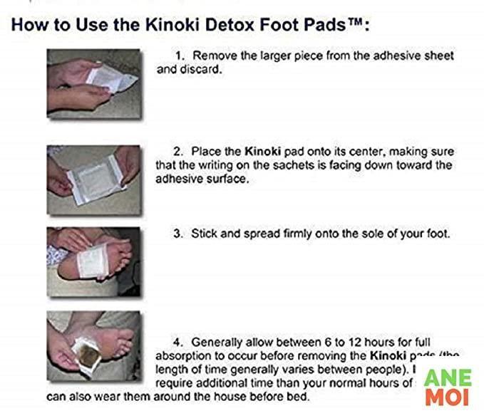 Detox Foot Patches for Body Stress Relief
