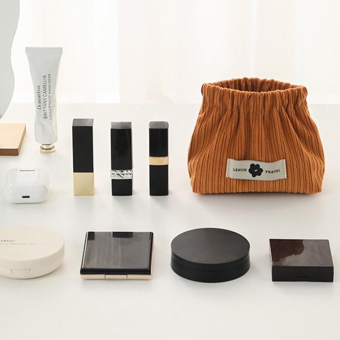 Makeup Bag with Tiny Pouch Wallet