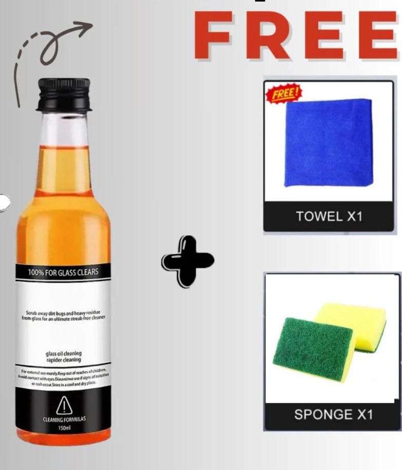 Glass Cleaner and Stain removal