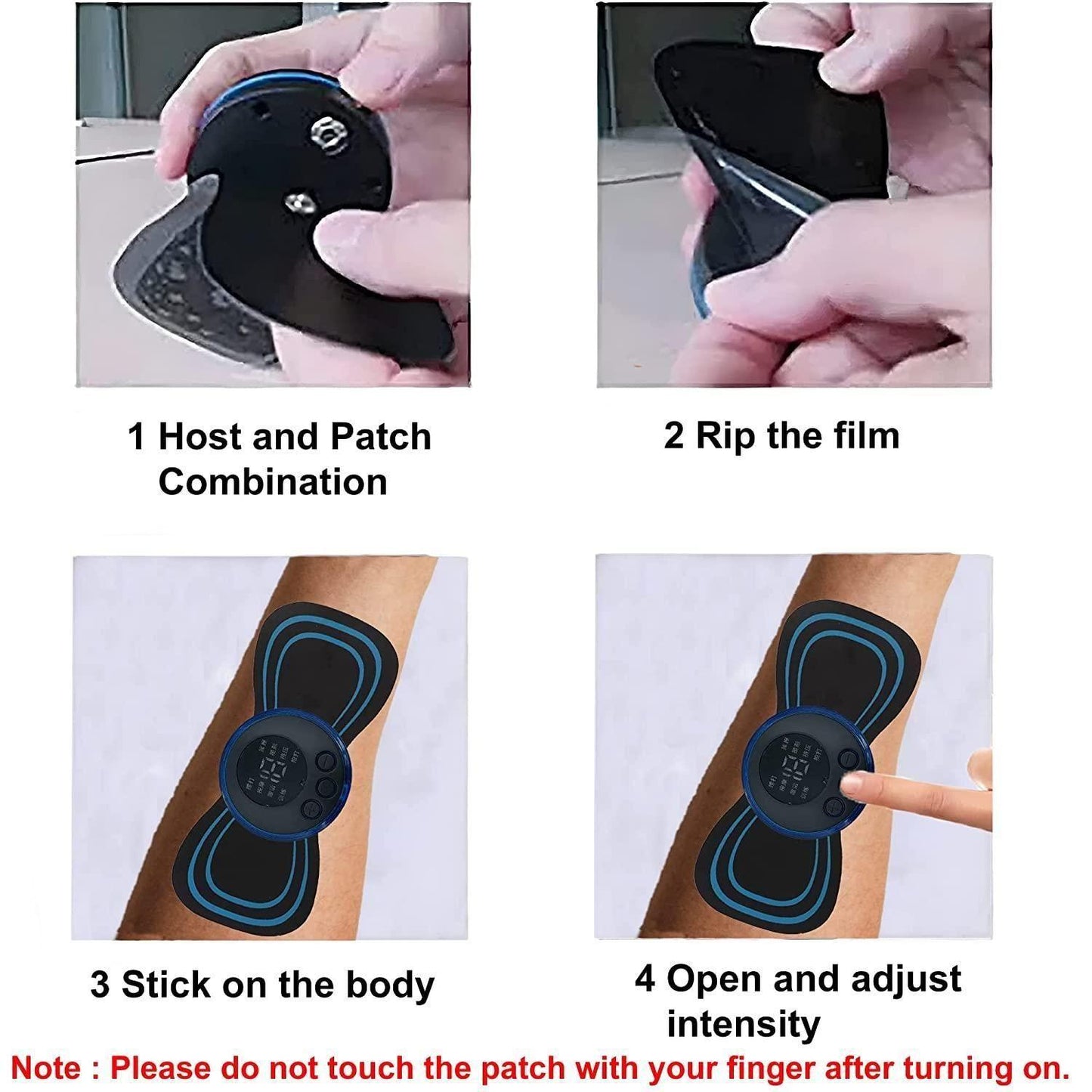 Mini Massager with 8 Modes for Pain relief