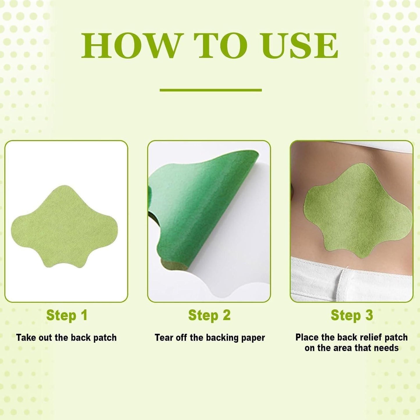 Knee Pain Relief Heat Patches