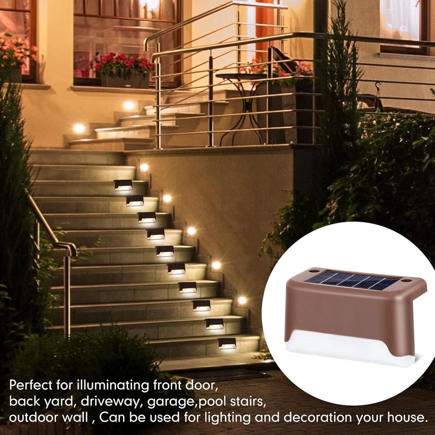 Solar Deck Lights for Decor