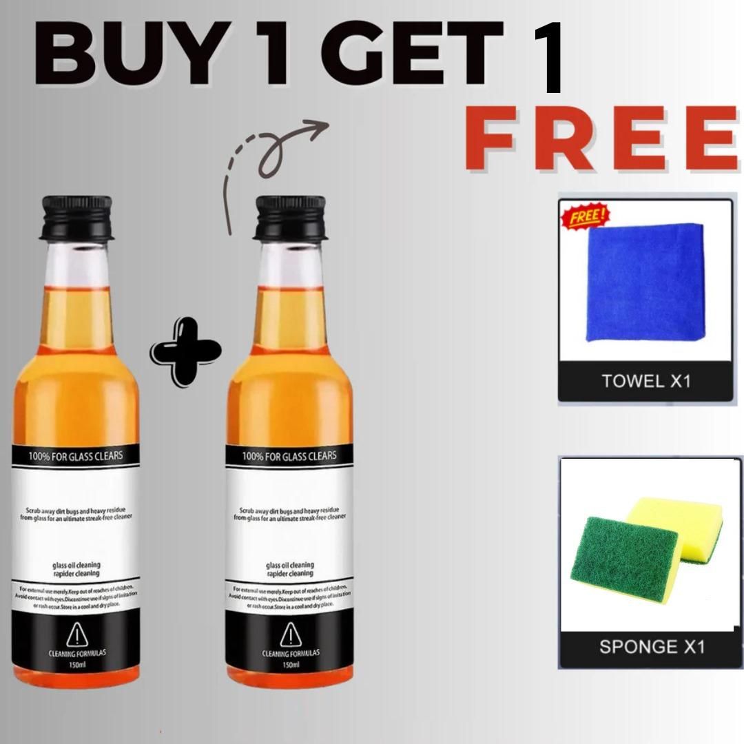 Glass Cleaner and Stain removal